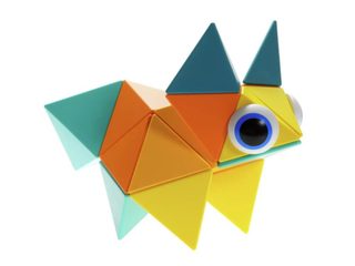 Kit Magnétique Origami Elineli 38 Pièces Multicolor Abs