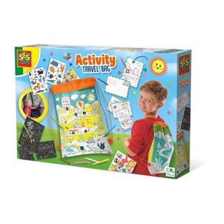 Sac De Voyage Et Activités - Ses Creative - Débordant De Jeux Et D'activités Pour Les Voyages.
