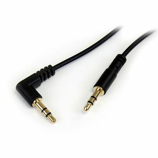 Câble Audio Jack (3,5 Mm) Startech Mu1mmsra Noir 0,3 M