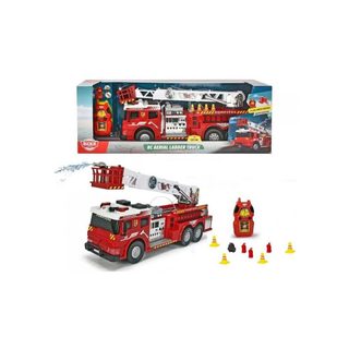 Camion De Pompiers Radiocommandé Dickie Toys Plastique Rouge Échelle Télescopique 6 Roues 203719022