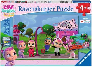 Ravensburger Puzzle Cry Babies - 2x24 Pièces Puzzle En Carton Enfant