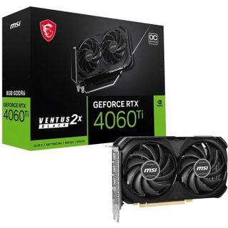 Nvidia - Carte Graphique - Rtx 4060 Ti Ventus 2x Black Oc - 8 Go