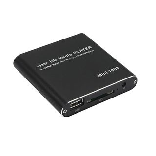 Media Center Lecteur Tout Format Full Hd 1080p Disque Dur Carte Sd Et Clé Usb