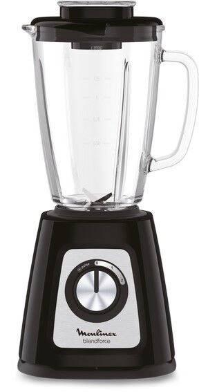 Moulinex Lm4308 1,75 L Mélangeur De Table 800 W Noir, Transparent