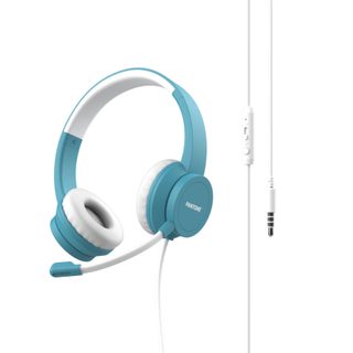 Pantone Pt-wdh002gy2220 Casque Avec Fil Arceau Bureau/centre D'appels Couleur Aqua