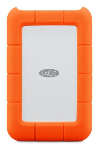 Lacie Rugged Mini Disque Dur Externe 1 To Usb Type-c 3.2 Gen 1 (3.1 Gen 1) Orange