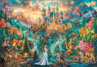 Clementoni Puzzle Legends Of The Hidden Realm 2000 Pièces Adultes