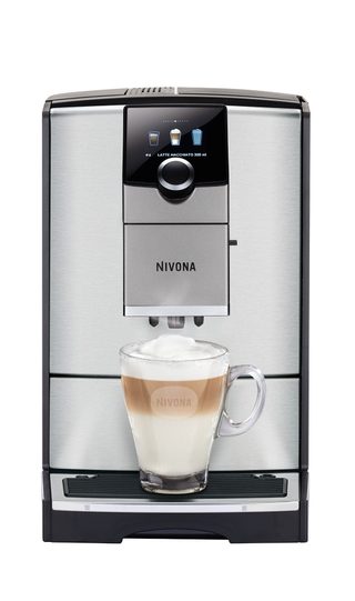 Machine À Expresso Nivona Multi-boissons Comptoir Black, Stainless Steel Coffee Beans, Ground Coffee 2 Tasses