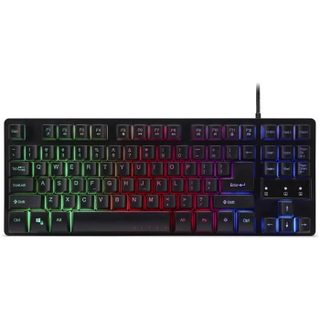 Clavier Gaming - Gp.kbd11.01w - Azerty - Rétro-éclairage Rgb - Membrane Tkl 80%
