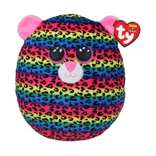 Peluche Coussin Ty Squish A Boos Dotty Léopard 40 Cm Multicolor Microfibre