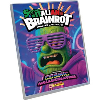 PANINI SKIFIDOL ITALIAN BRAINROT Jeu de Cartes à Collectionner 2 Packs de Démarrage 1 Album + 1 Classeur