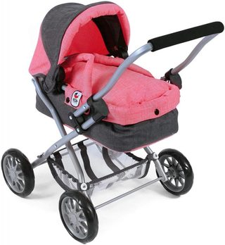 Poussette Bayer Chic Poussette Smarty 56 X 37 X 56 Rose Gris Foncé Iron