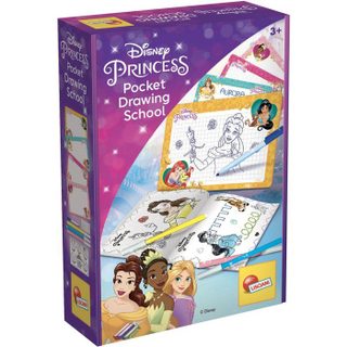 Pocket Studio De Dessin - Princesses - Kit Dessin - 4 Ardoises Effaçables - Feutres Inclus - Des 3 Ans