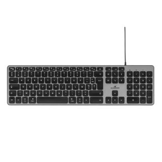 Clavier Filaire - Kb Mac - Azerty - Compatible Mac - Noir
