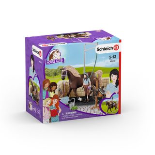 Figurine Box de lavage cheveux Emily et Luna SCHLEICH