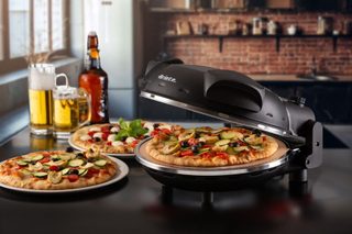 Four à pizza Puissance 1200W - 5 niveaux de cuissons - Noir ARIETE