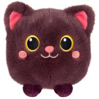Peluche Moko Maru Kitty - 20 Cm - Prune