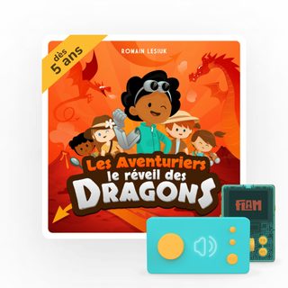 Lunii - Coffret Le Réveil Des Dragons - Livre Audio Interactif Dès 5 Ans À Écouter Sur Ma Fabrique À Histoires