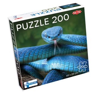 Tactic Puzzle Lovers Blue Viper 200 Pcs Puzzle