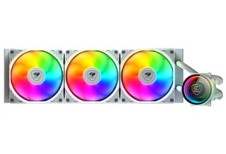 Cougar Gaming Cgr-psdelrgb-w-360 Processeur Refroidisseur De Liquide Tout-en-un 12 Cm Blanc