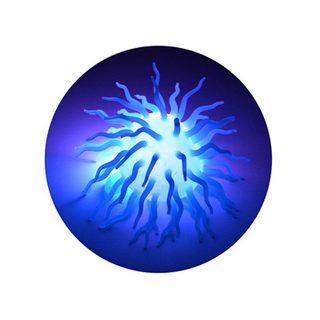 Balle Fluffy Lumineuse Spike De 12 Cm Pour Enfants