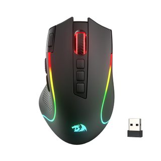 Souris Pour Gamer Redragon M612 Pro 8000 Dpi 9 Boutons Filaire/2,4g