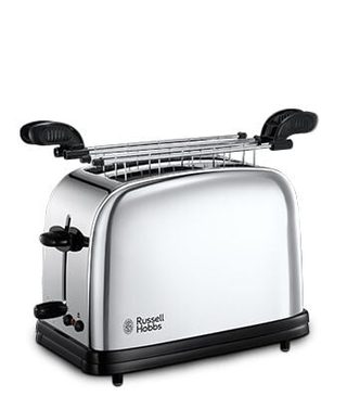 Russell Hobbs 23310-57 Grille-pain 2 Part(s) Noir, Argent