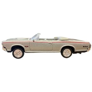 Voiture Miniature De Collection - Pontiac Gto 1966 - Gris - 1/43