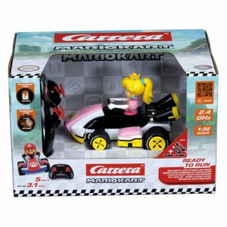 Carrera Rc Mario Kart Voiture Télécommandée Peach 1:32 - 2,4ghz Jouet