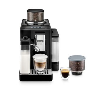 Machine À Café À Grain Delonghi Feb4455.b Rivelia Noir