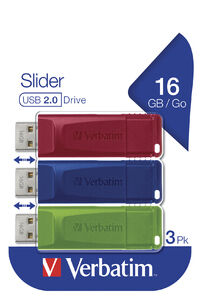 Verbatim Clé Usb - Multipack De 16 Go