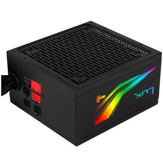 Aerocool Lux Rgb 550m Unité D'alimentation D'énergie 550 W 20+4 Pin Atx Noir