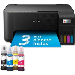 Imprimante Multifonction A4 - Ecotank Et-2860 - Wi-fi - Equipée De Réservoirs D'encre