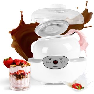 Yaourtière Électrique Programmable 1 Pot De 1.5l En Céramique Machine À Yaourt Avec Thermostat Duronic Ym1