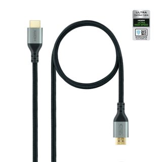 Nanocable 10.15.8101 Câble Hdmi 1 M Hdmi Type A (standard) Noir