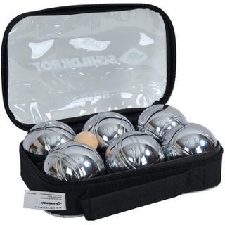 Schildkröt - Funsport Set De Boules De Pétanque - Argent Et Noir