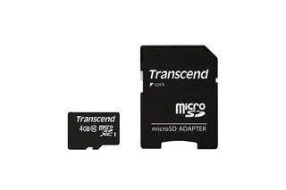 Transcend Ts4gusdhc10 Mémoire Flash 4 Go Microsdhc Nand Classe 10