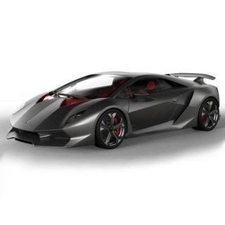 Burago Voiture En Metal Lamborghini Sesto Elemento A Lechelle 1/24eme