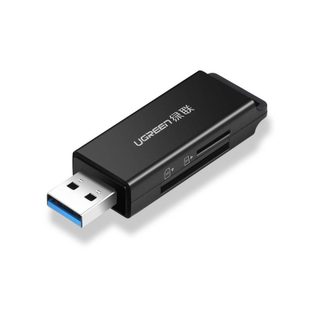 Ugreen - Cm104 Lecteur De Carte Mémoire Sd/microsd Usb 3.0 (noir)