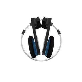 Casque Audio Avec Et Sans Fil Koss Porta Pro Wireless 2.0 Bluetooth Noir Et Bleu