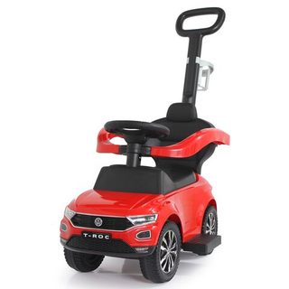 Toboggan-pousseur Jamara Vw T‑roc 3en1 84x40x87 Cm Multicolor Acier Plastique