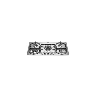 Bertazzoni La Germania P9101d9x/19 Piano Cottura Acciaio Inox Da Incasso 90 Cm Gas 5 Fornelli