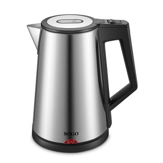 Bouilloire Sogo En Acier Inoxydable, Cool Touch 1,7l, Argenté