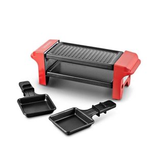 Appareil à Raclette Grill 2 Personnes RC Rigi Red Kitchencook 350W