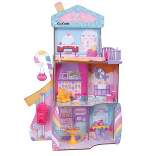 Maison De Poupée Kidkraft Candy Castle 84x35 Cm Multicolor