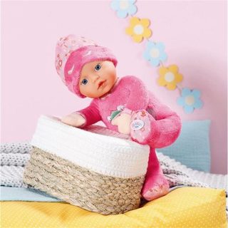Sleepy - Poupée Douce Avec Hochet Intégré - Rose - 30cm - Des 3 Ans