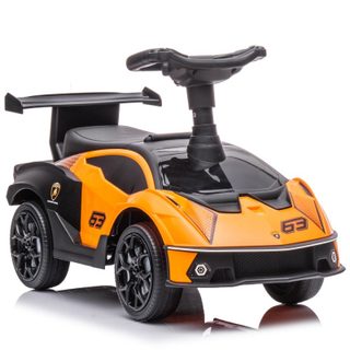 Véhicule Électrique Turbo Challenge Lamborghini Essenza Sc V12 Orange