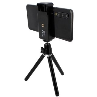 Mini Trépied Rotatif 360° Smartphone Largeur 51 À 85mm Hd-3053 Noir Linq