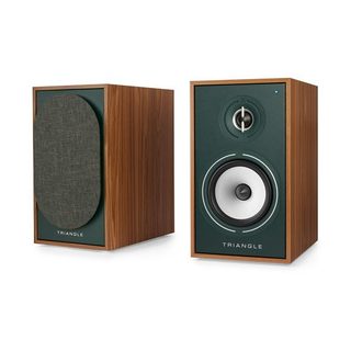 Enceinte Connectée Hi-fi Triangle Borea Br02 Connect Vert Vendues Par Paire