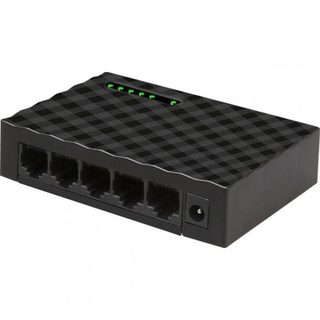 Switch Iggual Ges5000 10 Gbps Gigabit Ethernet Noir